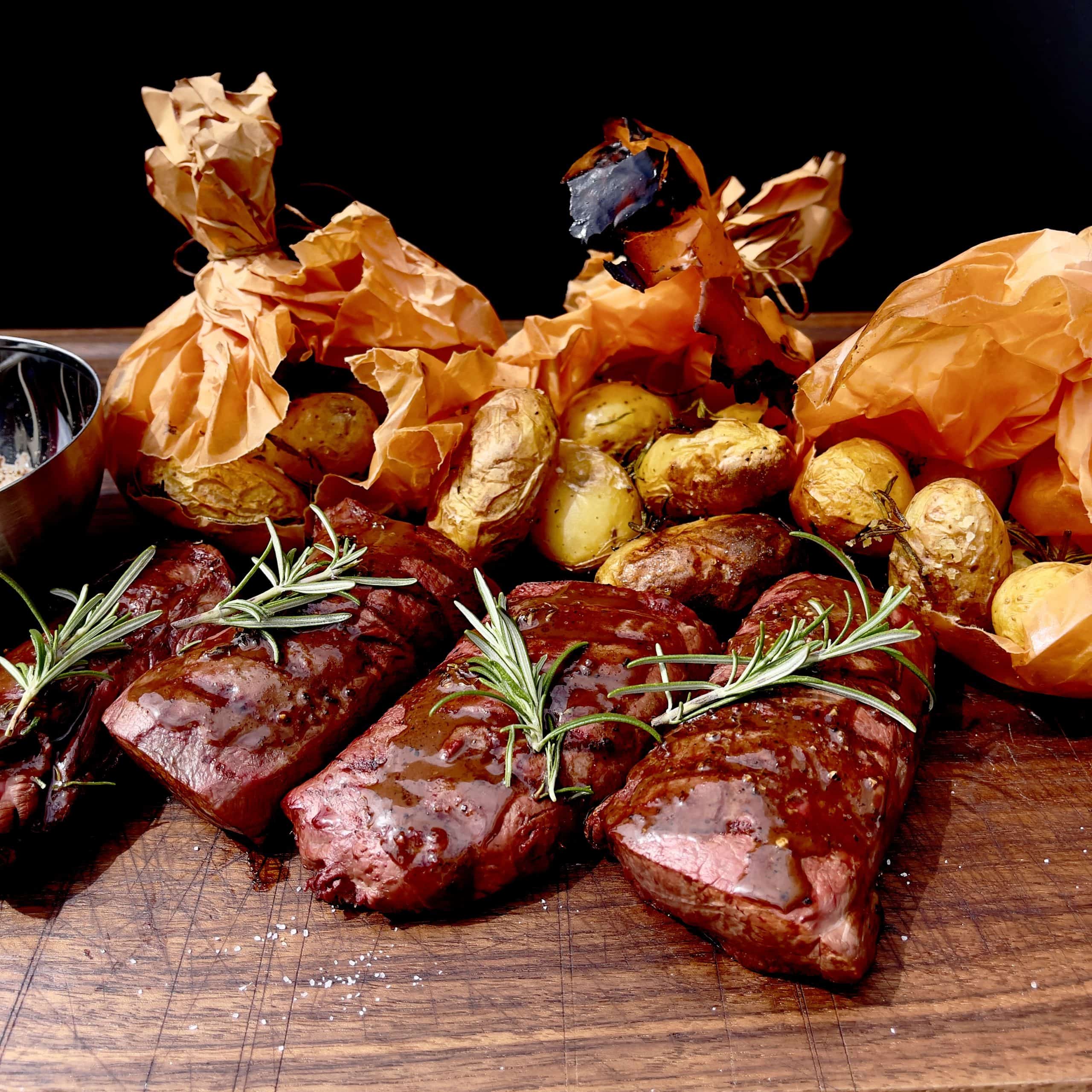 Hochwertige Zutaten und Teamwork am Grill